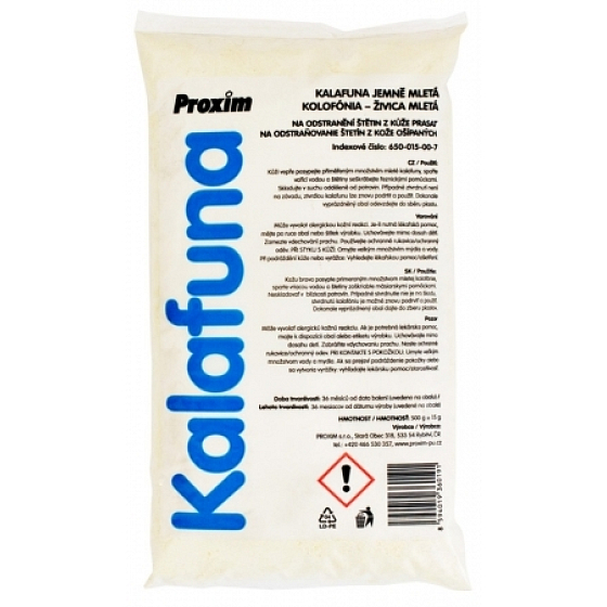 Proxim Kalafuna drobno mielona do usuwania włosków z skóry świń 700 g