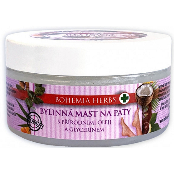 Bohemia Gifts Herbs Maść ziołowa na pięty i odciski z naturalnymi olejami 100 ml