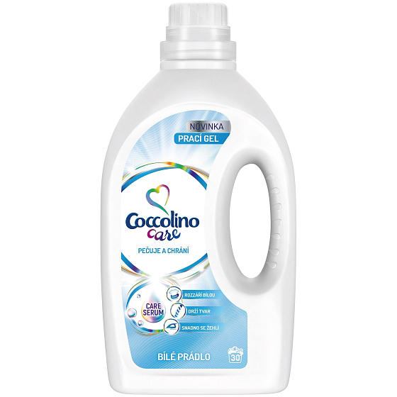 Coccolino Care Bílé prádlo prací gel 30 dávek 1,2 l