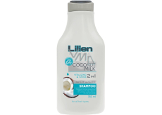 Lilien Mleko kokosowe 2w1 szampon dla wszystkich typów włosów 350 ml