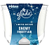 Glade Maxi Snowy Frosty Air s vůní eukalyptu a cedrového dřeva vonná velká svíčka ve skle, doba hoření až 52 hodin 224 g