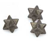 Piryt żelazny merkaba hmatka z naturalnego kamienia 13 mm