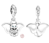 Zawieszka ze srebra próby 925 Disney Słon Dumbo, charms do bransoletki bajka