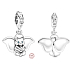 Zawieszka ze srebra próby 925 Disney Słon Dumbo, charms do bransoletki bajka