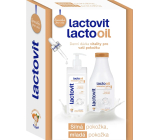 Lactovit Lactooil mleczko do ciała 400 ml + żel pod prysznic 500 ml, zestaw kosmetyczny