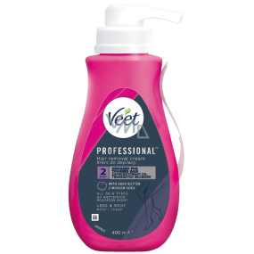 Veet Professional Masło Shea Krem do depilacji 400 ml