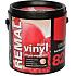 REMAL Vinyl Color mat farba do mycia na stenu, 820 korálově czerwona, 3,2 kg