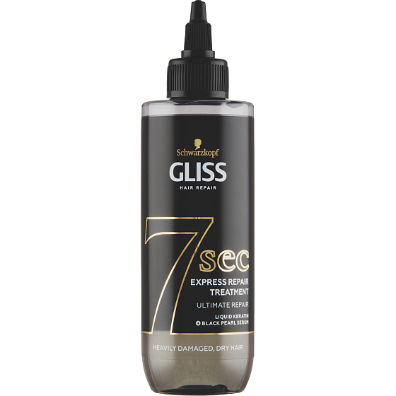 Gliss 7 Sec Ultimate Repair ekspresowa regeneracyjna pielęgnacja, 200 ml
