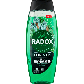 Radox Feel Invigorated 2w1 żel pod prysznic i szampon dla mężczyzn 400 ml