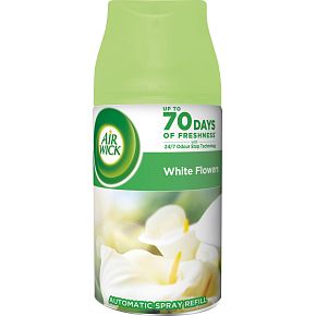 Air Wick FreshMatic Białe kwiaty frezji uzupełnienie do odświeżacza 250 ml