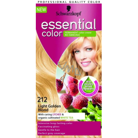 Schwarzkopf Essential Color dlouhotrvající barva na vlasy 212 Světle zlatoplavá Schwarzkopf Essential Color dlouhotrvající barva na vlasy 212 Světle zlatoplavá