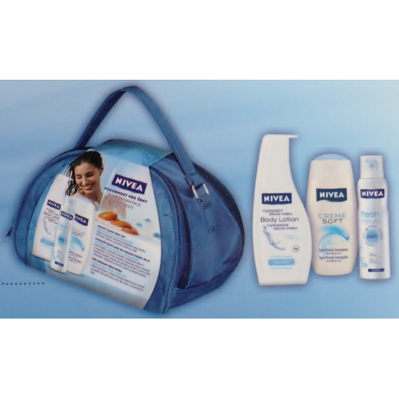 Nivea Taška - užijte si jedinečnou svěžest 2010, pro ženy kosmetická sada