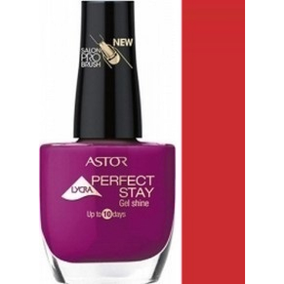 Astor Perfect Stay Gel Shine 3v1 lak na nehty 302 Cheeky Chic 12 ml