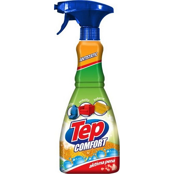 Tep Comfort pěnivý prostředek na tepování koberců a čalouněných souprav 500 ml rozprašovač