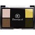 Dermacol Quattro Eye Shadow oční stíny 03 Hnědé oči 5 g