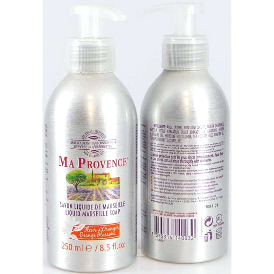 Ma Provence Bio Kwiaty pomarańczy płynne mydło 250 ml
