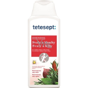 Tetesept Svaly a klouby Rozmarýn + Kafr zdravotní sprchový gel 250 ml Tetesept Svaly a klouby Rozmarýn + Kafr zdravotní sprchový gel 250 ml