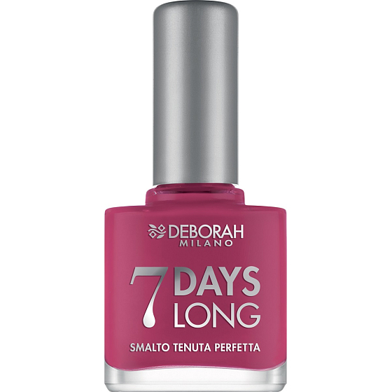 Deborah Milano 7 Days Long Nail Enamel lak na nehty 868 Magenta Pink 11 ml