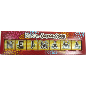 Nekupto Řekni to čokoládou Belgická čokoládová sada Nej máma 7 x 5 g