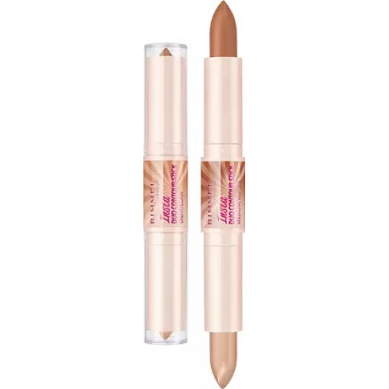 Rimmel London Insta Duo Contour Stick konturovací tyčinka 200 Medium 2 x 4 g