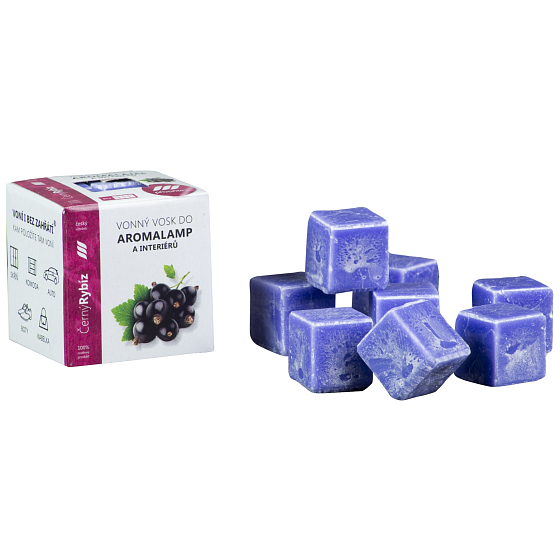 Kozák czarny rybíz naturalny wosk zapachowy do kominków i wnętrz 8 kostek 30 g