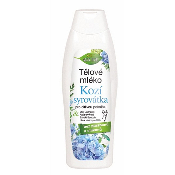 Bione Cosmetics Kozia serwatka mleko do ciała do wrażliwej skóry 500 ml