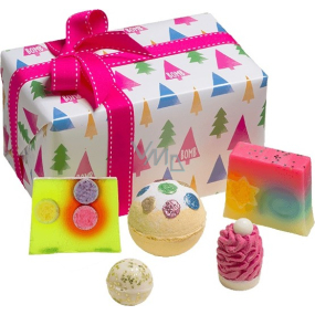 Bomb Cosmetics Vánoční strom - O Christmas Tree balistik 160 g + špalíček 50 g + kulička 30 g + mýdlo 2 x 100 g, kosmetická sada