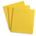 Spontex 3 Antibak gąbczasta ściereczka antybakteryjna żółta 18,5 x 20,5 cm 3 sztuki