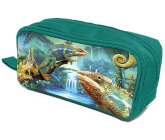 Donau Školní pouzdro se 2 zipy Chameleon 20 x 8 x 5,5 cm