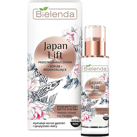 Bielenda Japan Lift denní i noční regenerační pleťové sérum proti vráskám 30 ml
