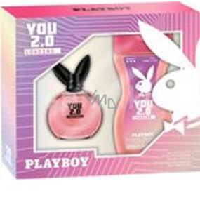 Playboy You 2.0 Loading toaletní voda pro ženy 40 ml + sprchový gel 250 ml, dárková sada pro ženy Playboy You 2.0 Loading toaletní voda pro ženy 40 ml + sprchový gel 250 ml, dárková sada pro ženy