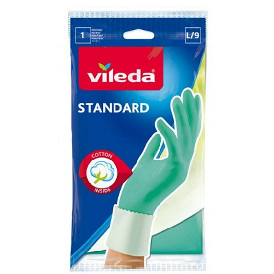 Vileda Standard Rukavice gumové L velké 1 pár