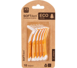 Soft Dent Eco szczoteczka międzyzębowa wygięta XS 0,4 mm 10 sztuk
