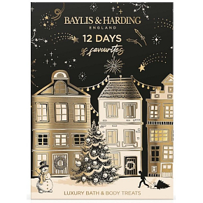 Baylis & Harding Mandarynka i Grejpfrut Kalendar Adwentowy 12-dniowy na pierwsze dni grudnia, zestaw kosmetyczny