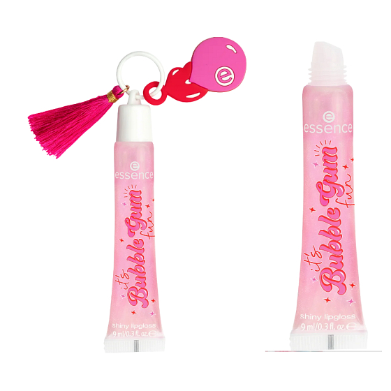 Essence It's Bubble Gum Fun lesk na rty 01 Bubble Gum Babes 9 ml