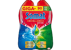 Somat Excellence Duo żel do zmywarki, 1620 ml, 90 dawek