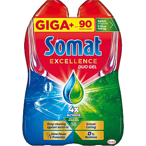 Somat Excellence Duo żel do zmywarki, 1620 ml, 90 dawek Somat Excellence Duo żel do zmywarki, 1620 ml, 90 dawek