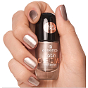 Essence Satin Chrome lak na nehty 01 Robotic Rose 8 ml