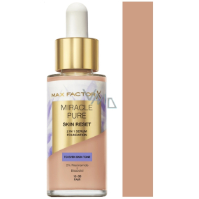 MaxF.m-up Miracle Pure 2w1 tonizujące serum 10-30 Fair 30ml  1694