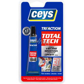 Ceys Tri Action uniwersalne kleje do wszystkich materiałów, 10 g