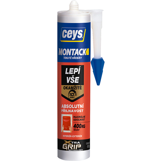 Ceys Montack lepí vše okamžitě montażowe klej, 450 g