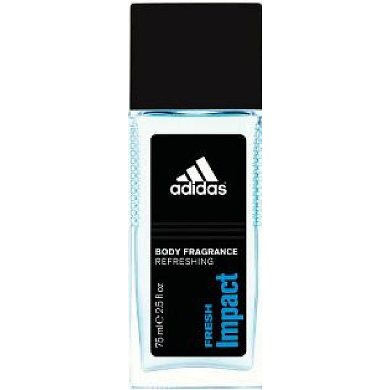 Adidas Fresh Impact parfémovaný deodorant sklo pro muže 75 ml