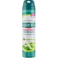 Sanytol dezynfekujący odświeżacz powietrza do powierzchni i tkanin, miętowy, 300 ml