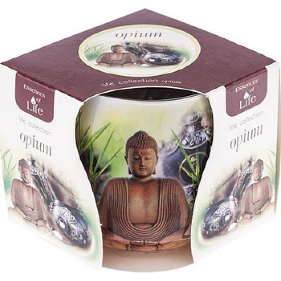 Essences of Life Opium aromatická svíčka ve skle 100 g