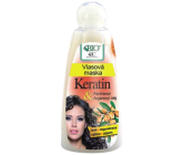 Bione Cosmetics Keratin & Arganový olej vlasová maska 260 ml