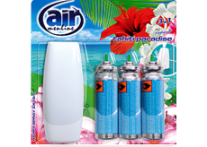 Air Menline Tahiti Paradise Happy Odświeżacz powietrza komplet + wkłady 3 x 15 ml spray