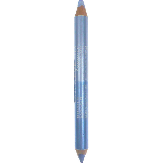 Princessa Davis Eye Double Colour oční stíny v tužce + ořezávátko 003 světle modrá a modrá 6 g