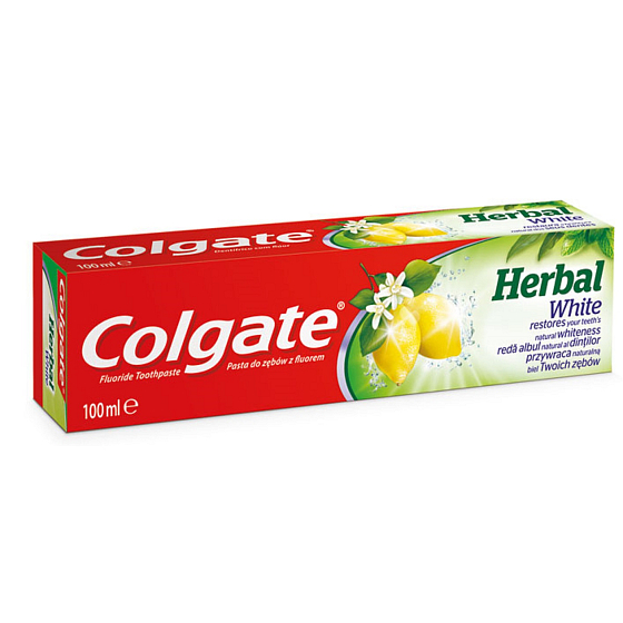 Colgate Herbal White Citronový olej zubní pasta 100 ml