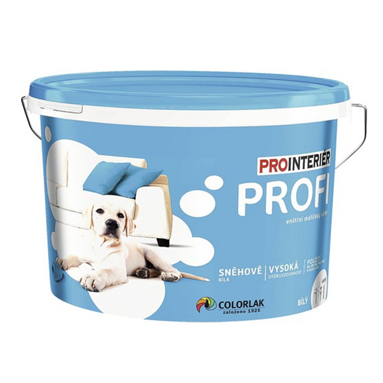 Colorlak Prointeriér Profi V2099 malířská barva Bílá 5 kg + 3 kg