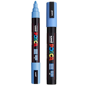 Posca Uniwersalny akrylowy marker 1,8 - 2,5 mm Niebieski niebieski PC-5M